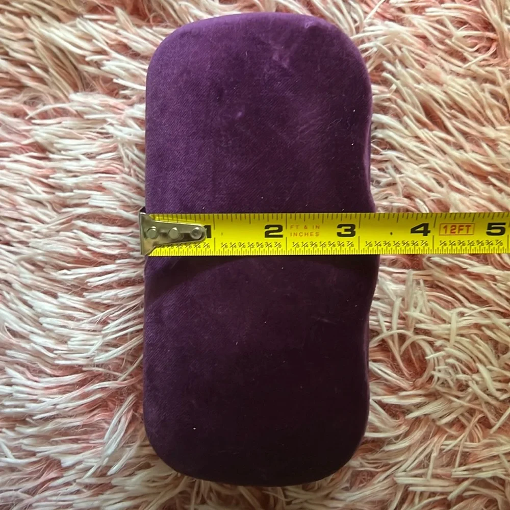 Gucci eggplant scalloped